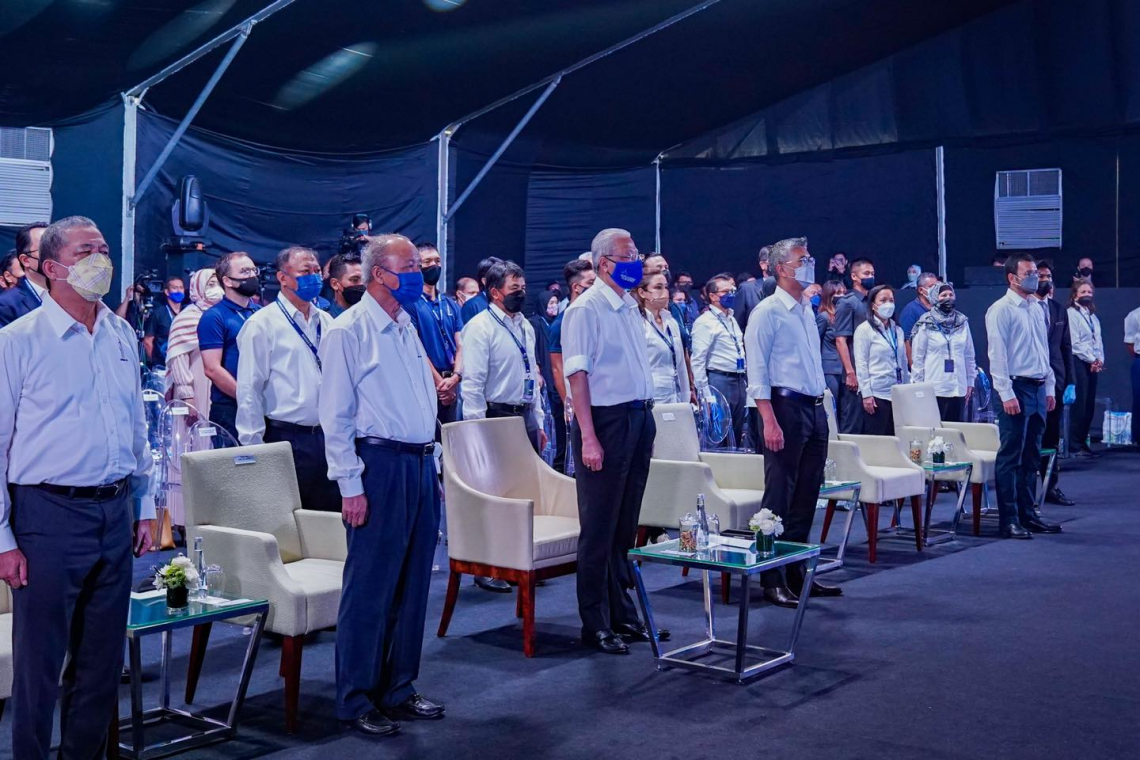 Majlis Penyempurnaan Pemasangan Puncak Menara Merdeka 118